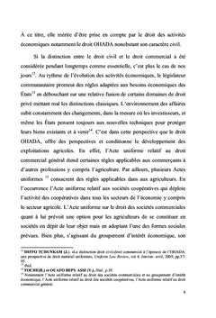 Le Droit OHADA et la Professionnalisation des Activités Agricoles