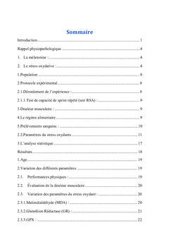 Mélatonine et stress oxydatif