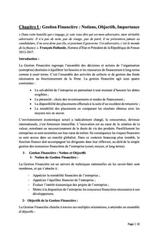 Gestion de Trésorerie des entreprises et des organismes publics