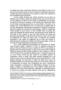 La Jeune Parque de Paul Valéry Lectures successives