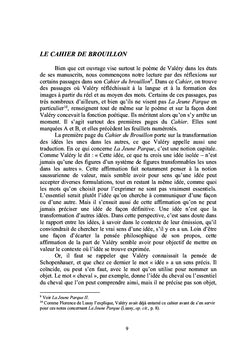 La Jeune Parque de Paul Valéry Lectures successives