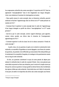 Intégration du conte comme support didactique