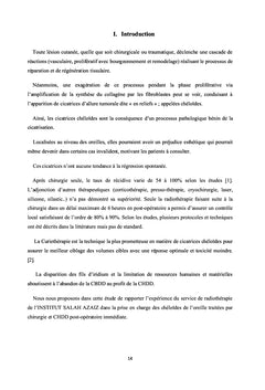 Curiethérapie haut débit de dose des Chéloïdes de l'oreille
