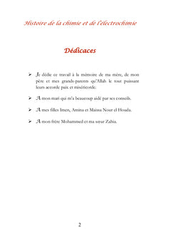 Histoire de la chimie et de l'électrochimie