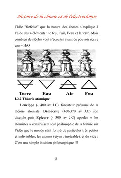 Histoire de la chimie et de l'électrochimie