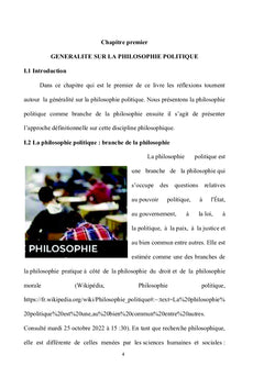 Philosophie politique