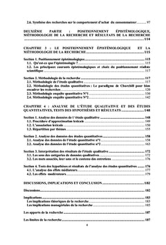 PPE, SENSIBILITE ECOLOGIQUE ET COMPORTEMENT ECOLOGIQUE