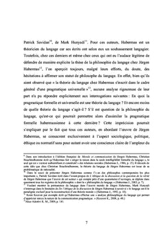 Jurgen Habermas, un philosophe du langage