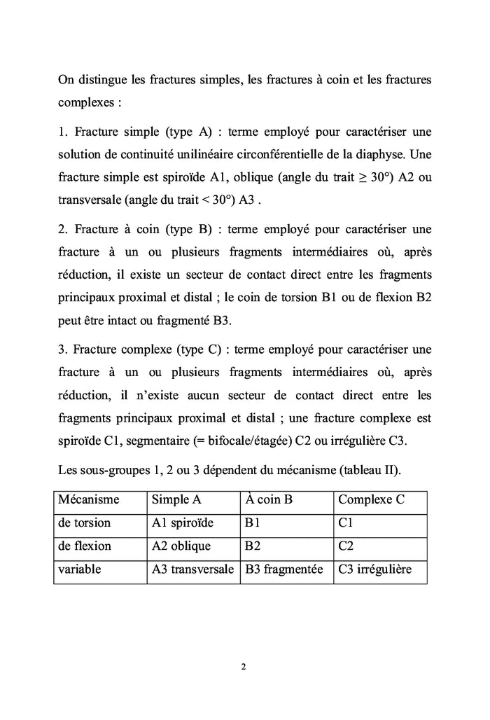 Le genou flottant : diagnostique et algorithme de prise en charge