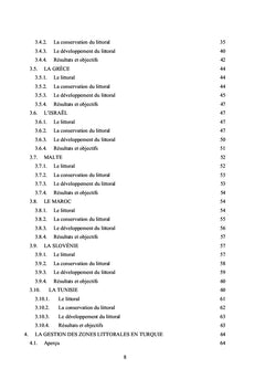 Usage et gestion du littoral en Méditerranée et en Turquie