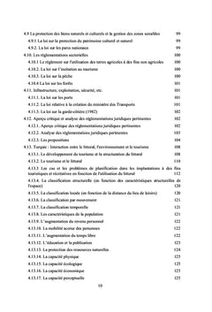 Usage et gestion du littoral en Méditerranée et en Turquie