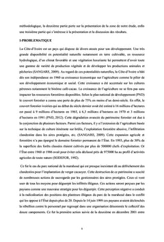 La pratique de l'agroforesterie,