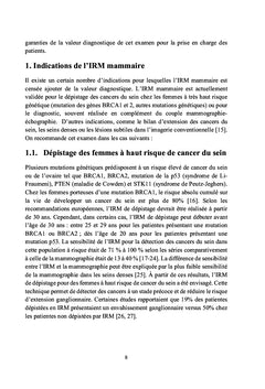 IRM mammaire