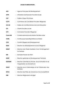 CADRE JURIDIQUE ET REGLEMENTAIRE DU FONCIER RURAL AU BURKINA FASO