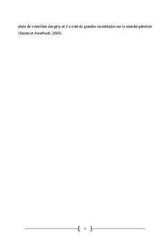 La volatilité des prix du pétrole et la croissance économique