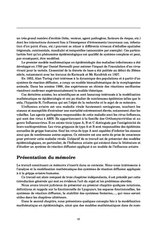 Modélisation mathématique des maladies infectieuses