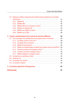 Modélisation mathématique des maladies infectieuses