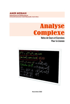 Analyse Complexe