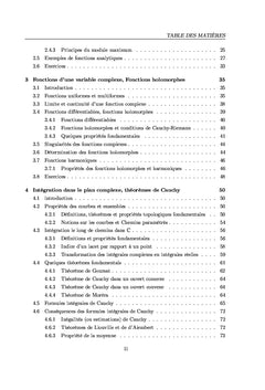 Analyse Complexe