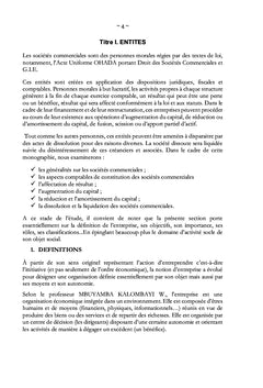 Guide des aspects comptables et fiscaux des entités