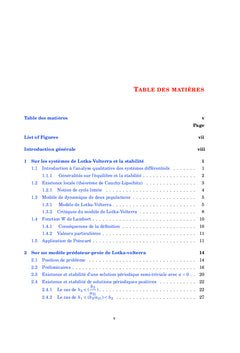 Sur les modèles de prédateur-proie de Lotka-Volterra