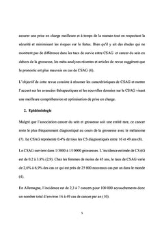 Cancer du sein et grossesse