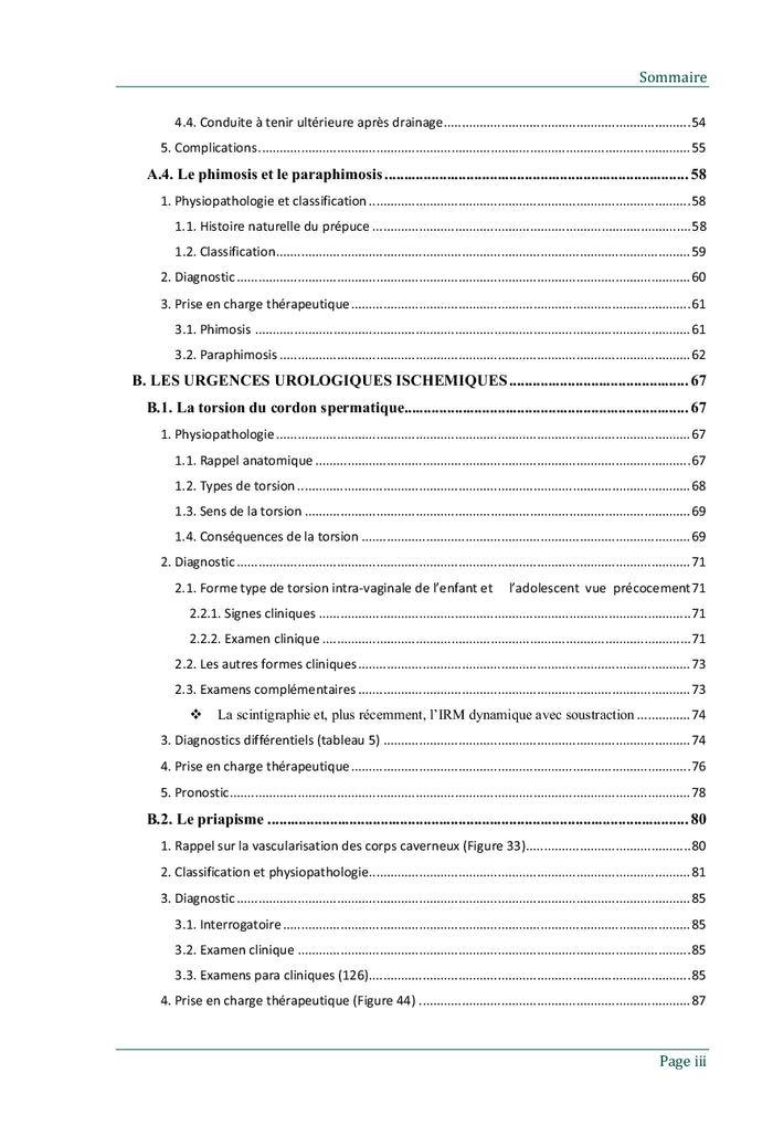 LES URGENCES UROLOGIQUES