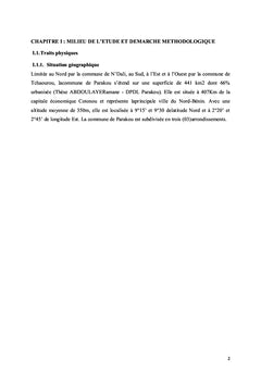 Planification locale et mise en oeuvre des actions de développement