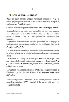 Aide-mémoire pour la lecture de l'électrocardiogramme pour étudiant