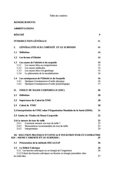 Comment Prévenir et Combattre Soi-même l'Obésité et le Surpoids?