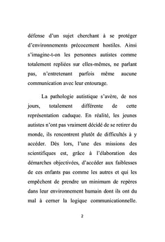 Modèle de restructuration du PEP-3 comme outil d'évaluation