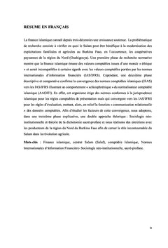 La Finance Islamique dans l'agriculture