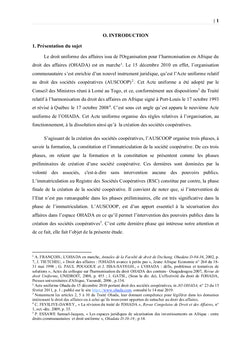 De l'immatriculation des sociétés coopératives en droit congolais