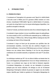 AVORTEMENT EN MILIEU URBAIN