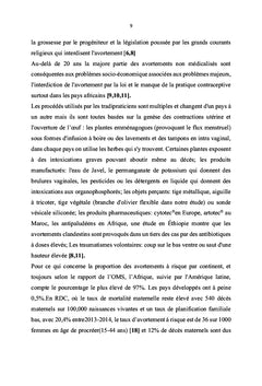 AVORTEMENT EN MILIEU URBAIN
