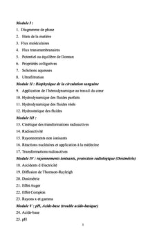 Biophysique en PASS-LAS