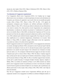 L'impact de la RSE perçue sur l'engagement organisationnel