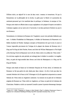 Analyse du Romantisme et des traits romantiques