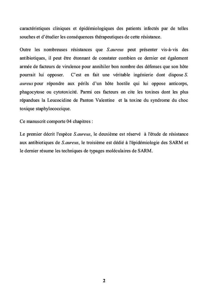 Staphylococcus aureus résistant à la méthicilline