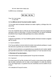 Physiologie Végétale