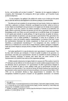 Gouvernance et corruption au Maroc
