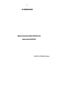 Evaluation des Systèmes de Contrôle Interne et de Gestion des Risques