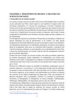 REGARD CROISE SUR LES PERCEPTIONS DU «DECHET»