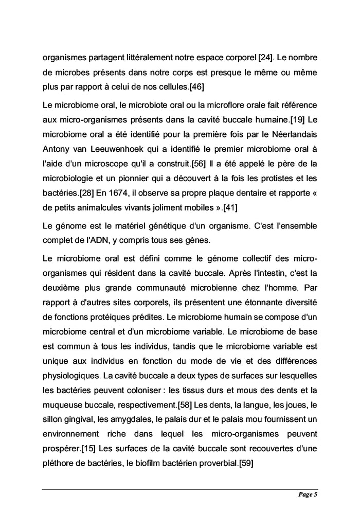 Microbiote orale et maladies générales