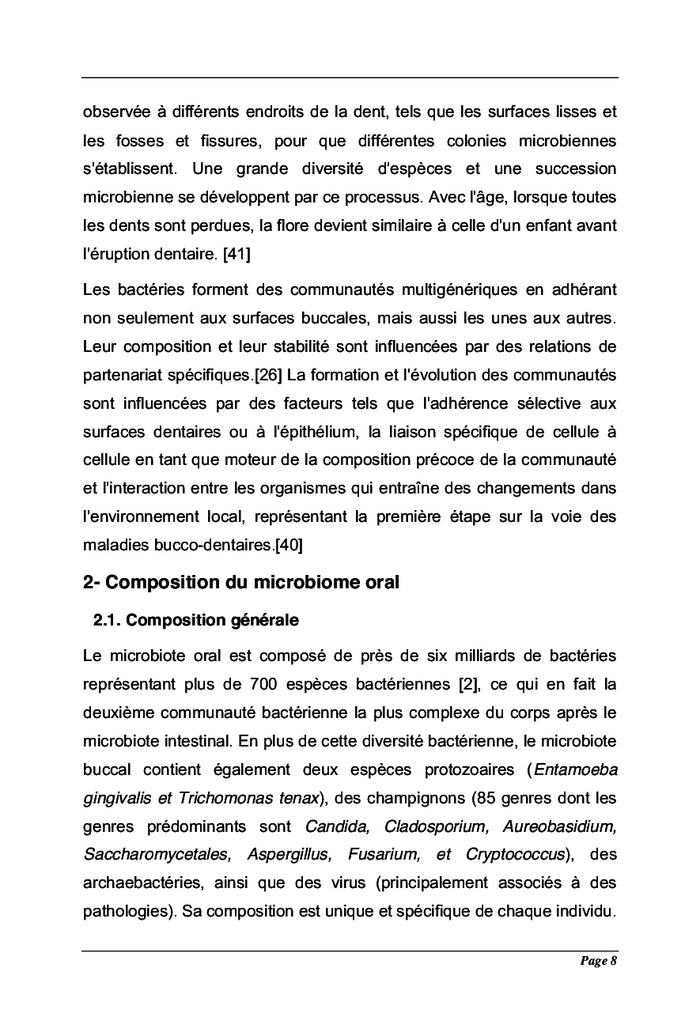 Microbiote orale et maladies générales