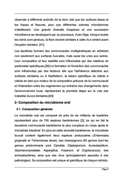 Microbiote orale et maladies générales