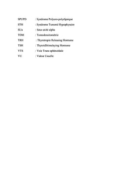 Apoplexie hypophysaire