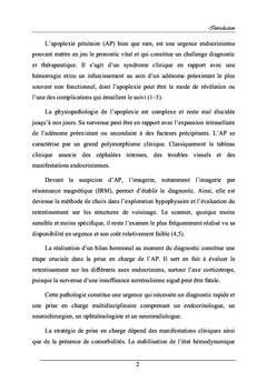 Apoplexie hypophysaire