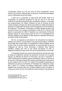 LA CHINE ET LA COTE D'IVOIRE:UN DYNAMISME DES RELATIONS DE 1994 A 1999