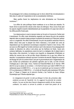 LA CHINE ET LA COTE D'IVOIRE:UN DYNAMISME DES RELATIONS DE 1994 A 1999